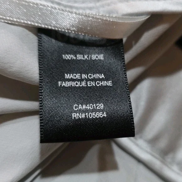 206 L.A.M.B. Asymmetrical Silver Skirt - Picture 6 of 6